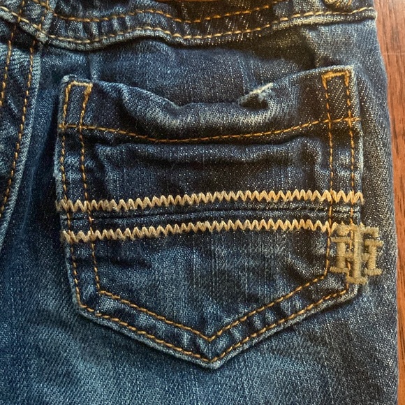 (2 for $25) Tommy Hilfiger dark wash soft denim jeans - Picture 4 of 7